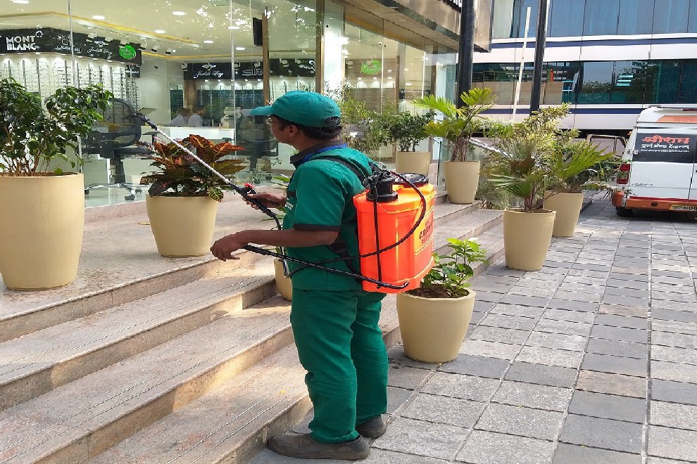 Garden spraying service